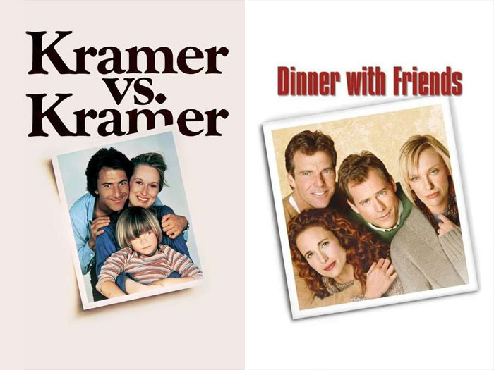 Kramer vs. Kramer (1979) vs. Dinner With Friends (2001)