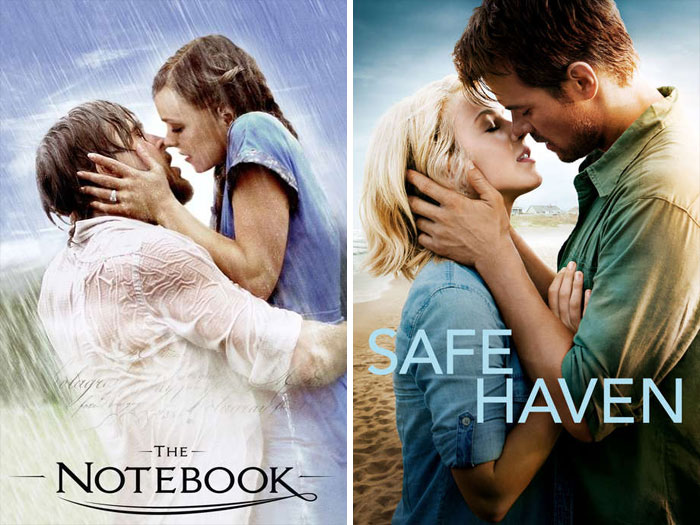 The Notebook (2004) vs. Safe Haven (2013)