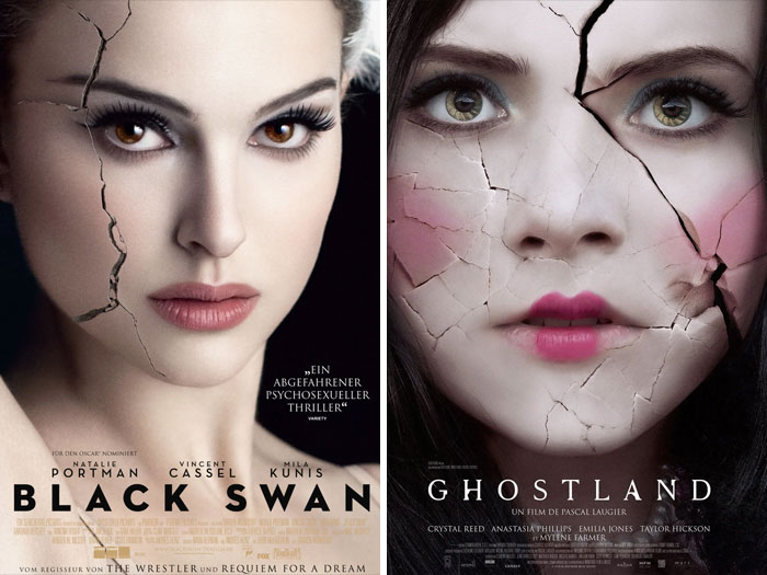 Black Swan (2010) vs. Ghostland (2018)