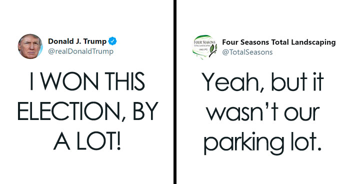 This Parody Account For ‘Four Seasons Total Landscaping’ Is Hilariously Roasting Trump’s Rally In 27 Tweets