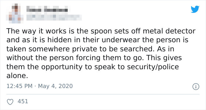 'The Spoon Trick': Person Shares A Tip That Can Help Victims Escape Their Abusers Discreetly