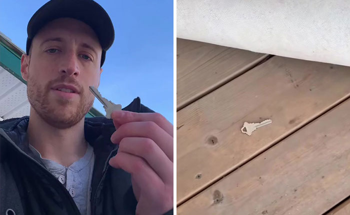 Guy Leaves Key Under Doormat For Thieves To Find So They Could Have A Chance To Change Their Life