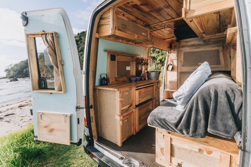 Don’t Be Fooled By His Rustic Interior, This Ldv Van Is Packed With Cool Features.