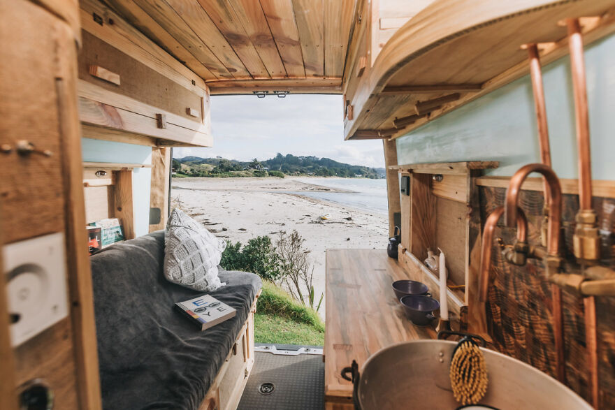 Don’t Be Fooled By His Rustic Interior, This Ldv Van Is Packed With Cool Features.