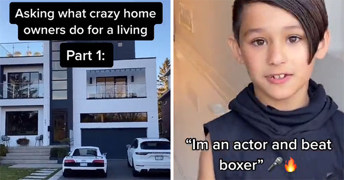 Guy Goes To Expensive Homes And Asks Strangers What They Do For A Living And It’s Getting A Lot Of Attention (23 Pics)