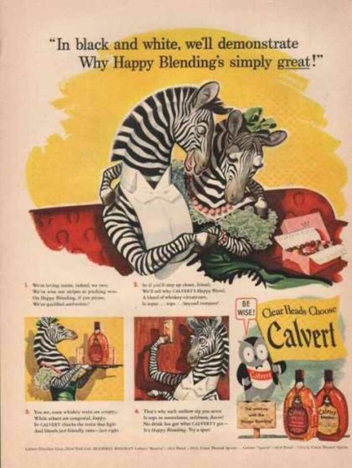 Happy, Drunk, Anthropomorphic Zebras In Love...