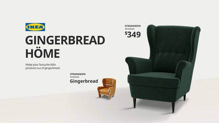 IKEA Releases The Gingerbread Höme Kit That Allows You To Create Miniature Gingerbread Versions Of Their Furniture