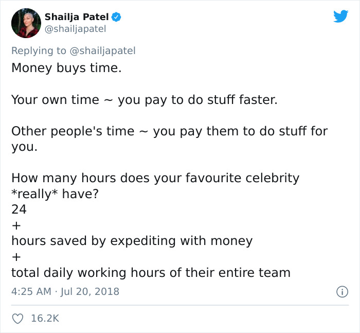 “Money Buys Time": Woman Posts Eye-Opening “We Don’t All Have The Same 24 Hours” Tweet That’s Gone Viral