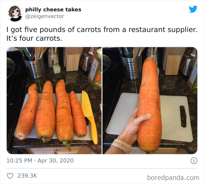 This Absolute Unit Of A Carrot