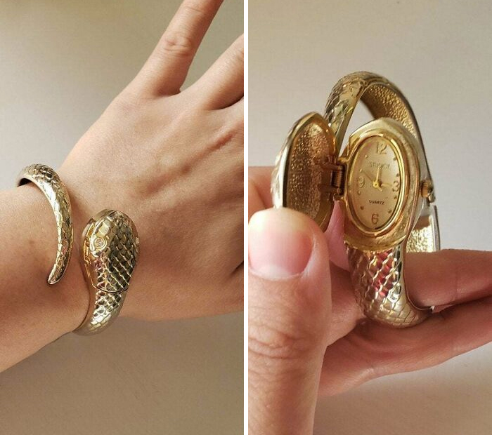 I Love Quirky Watches! I Thought This Was Just A Bangle At First! $5