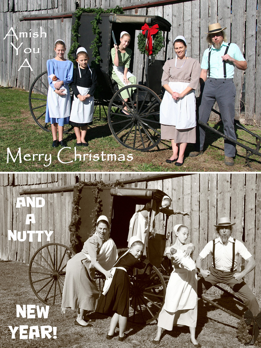 Amish You A Merry Christmas And A Nutty New Year!