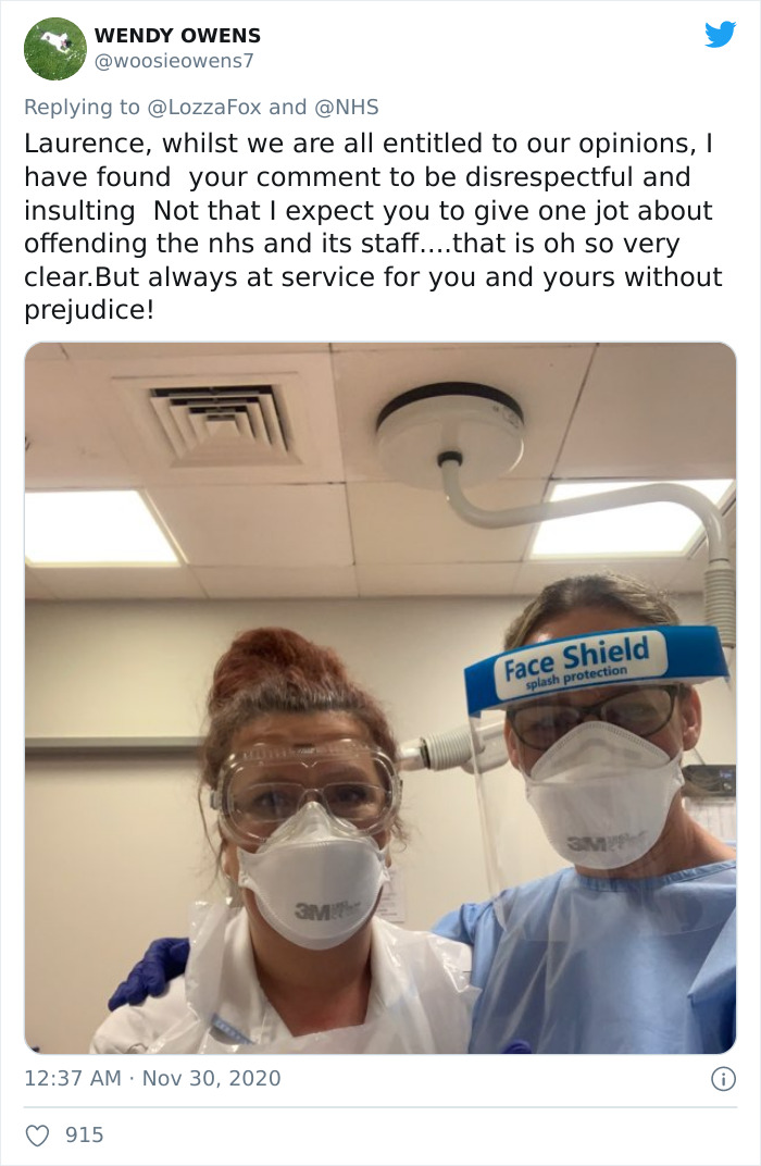 English Actor Encourages People To Break Covid Rules, Gets Shut Down By A Nurse
