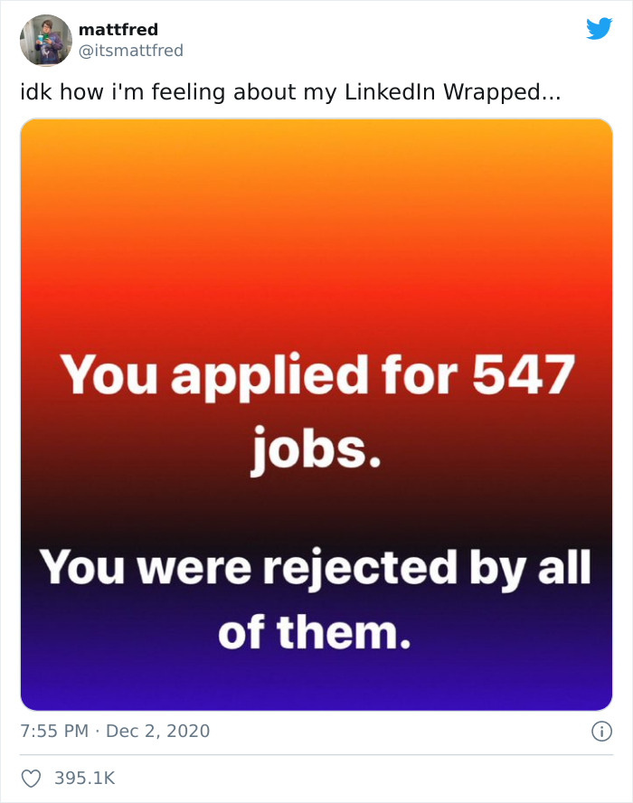 Guy Jokes About How He “Applied” To 547 Jobs And Was “Rejected” From All Of Them, But One Man Shared Some Useful Advice On LinkedIn Profiles