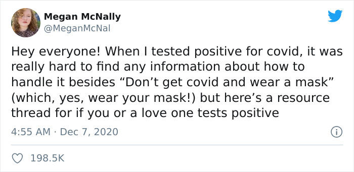 Woman Shares Advice On Handling Covid-19 Once You Get It, And Her Thread Goes Viral
