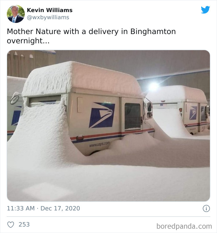 Snow Storm In Binghamton