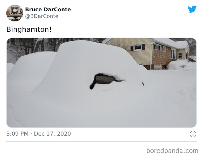 Record Breaking Snowfall Buries Binghamton New York And Heres What People Woke Up To 30 Pics 