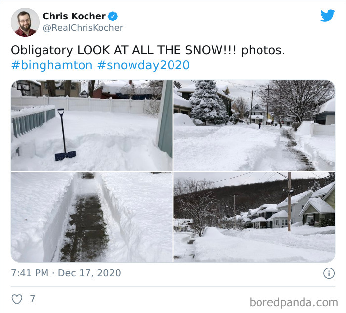 Record Breaking Snowfall Buries Binghamton New York And Heres What People Woke Up To 90 Pics 