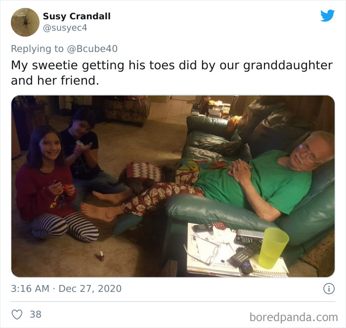 Grandpa's Beauty Time