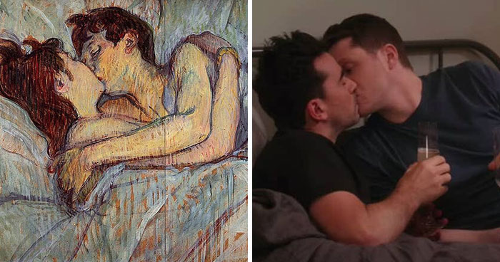 In Bed, The Kiss (Toulouse-Lautrec, 1892)