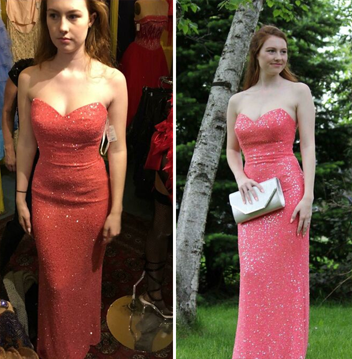 For My High School Prom, I Thrifted My Dress At A Local Vintage Shop In Kensington Market, Toronto. Total Cost = $30