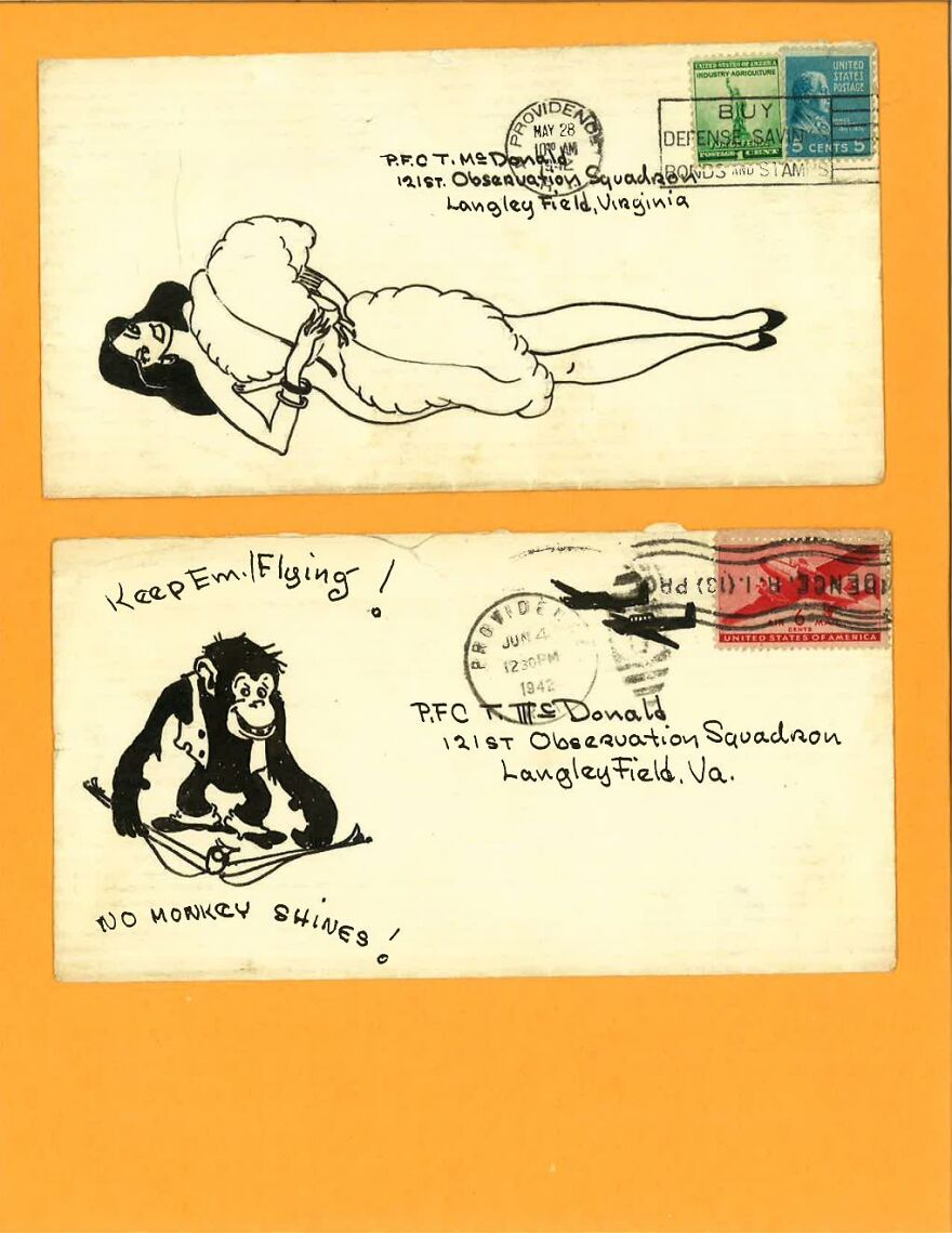 Wwii Propaganda Envelopes From Brother Wwii Propaganda Envelopes From Brother