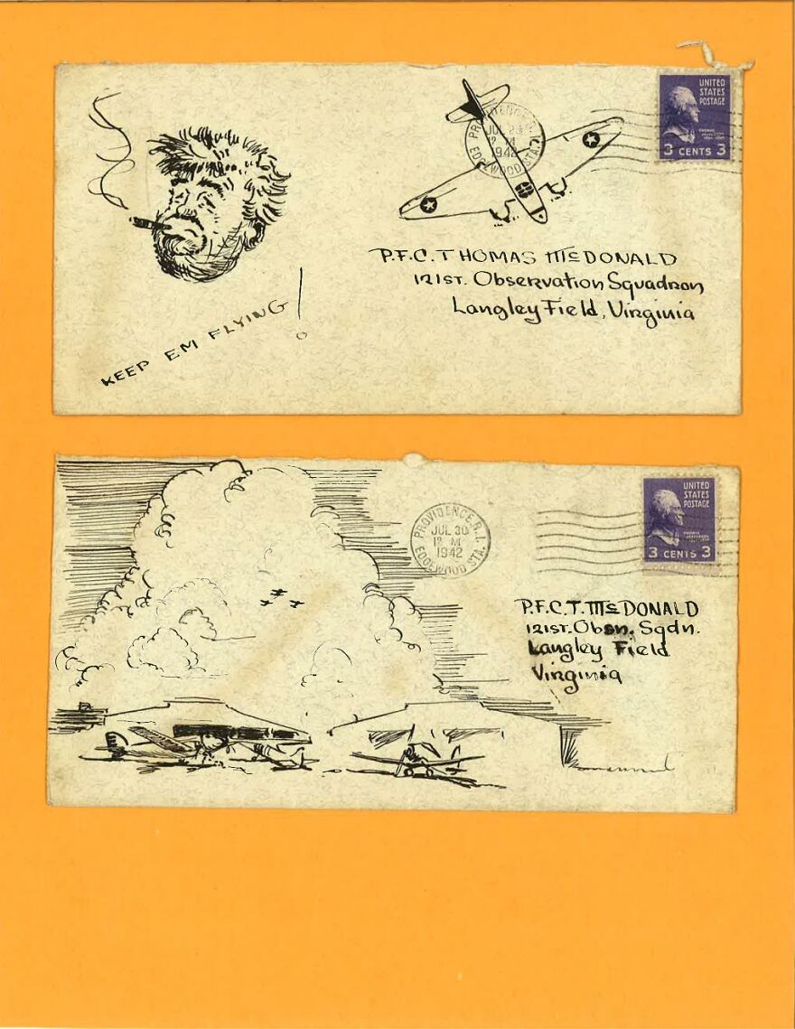 Wwii Propaganda Envelopes From Brother Wwii Propaganda Envelopes From Brother