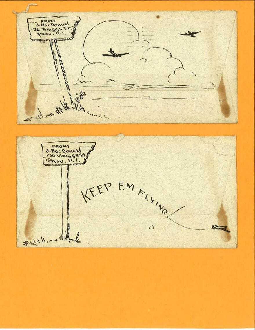 Wwii Propaganda Envelopes From Brother Wwii Propaganda Envelopes From Brother