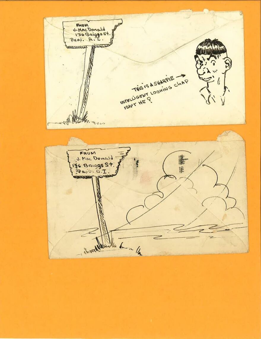 Wwii Propaganda Envelopes From Brother Wwii Propaganda Envelopes From Brother