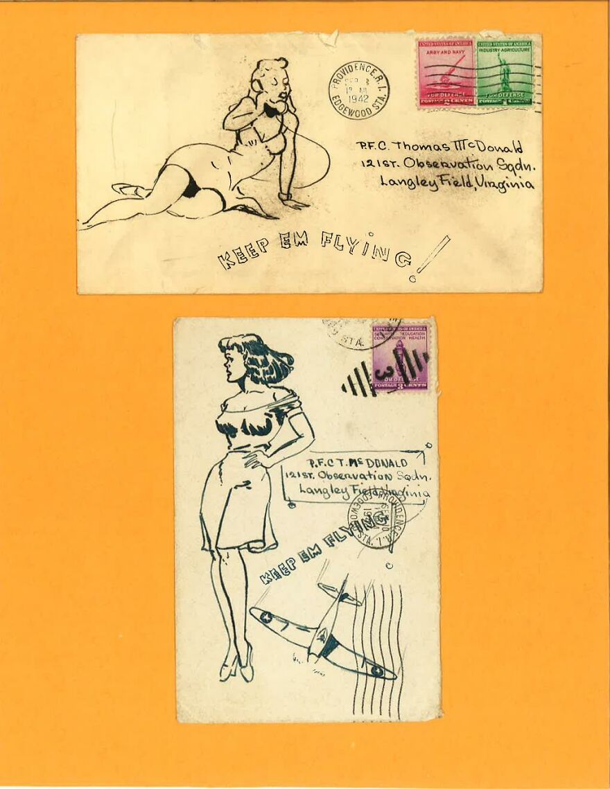 Wwii Propaganda Envelopes From Brother Wwii Propaganda Envelopes From Brother