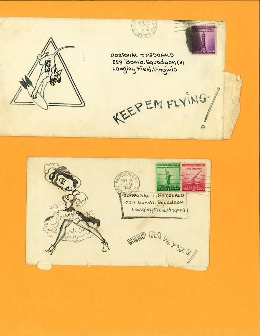 Wwii Propaganda Envelopes From Brother Wwii Propaganda Envelopes From Brother
