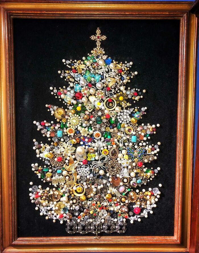 My Grandmother Made This Many Years Ago. She Passed In 2012 And It Is Now In My Uncle's Possession, But He Sent Me A Photo And Hopefully It Will Eventually Be Mine!