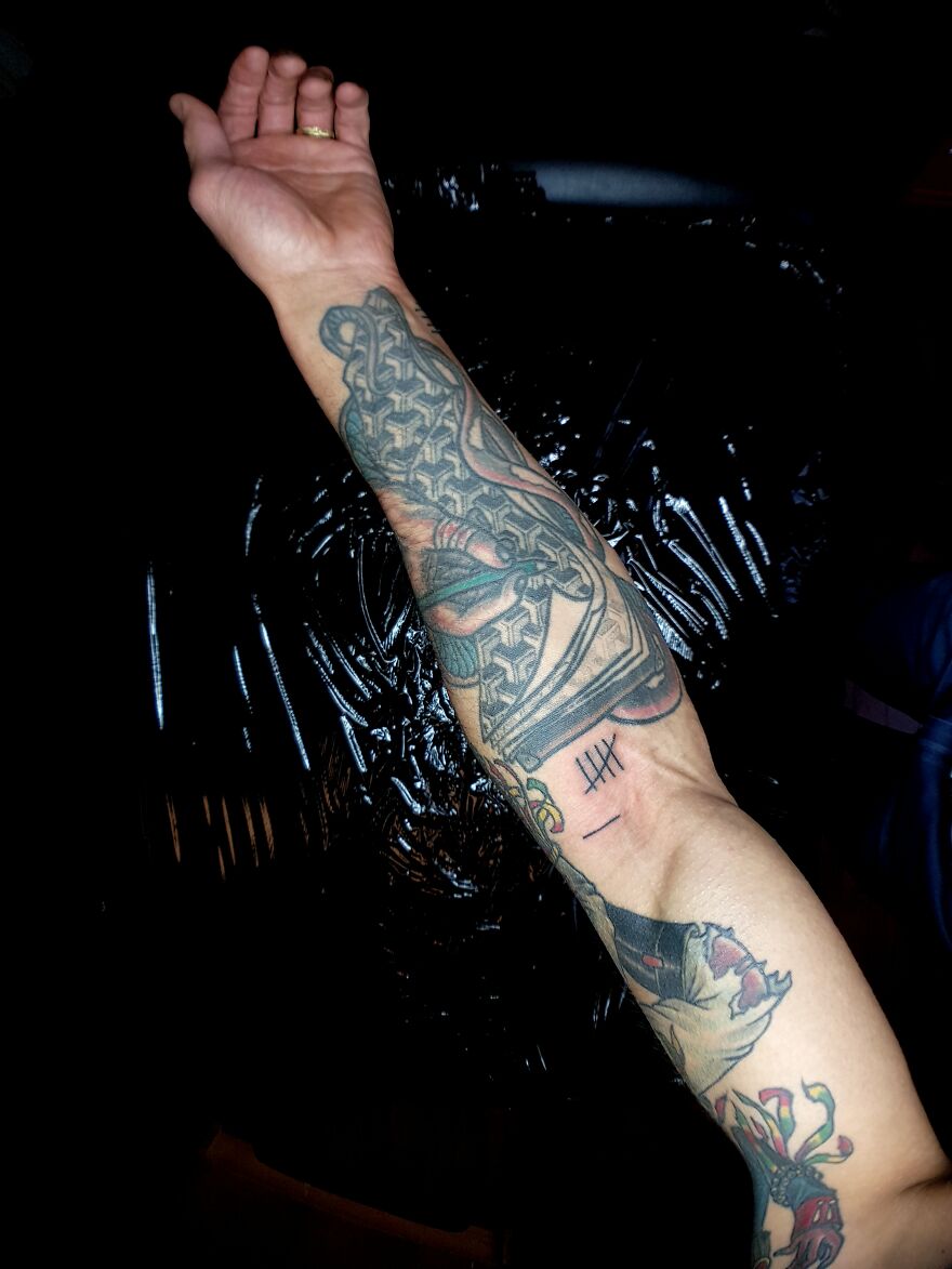 Socially Distanced Tattooing Socially Distanced Tattooing