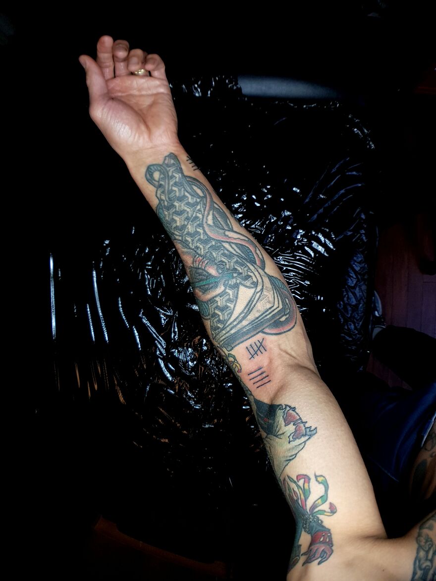 Socially Distanced Tattooing Socially Distanced Tattooing