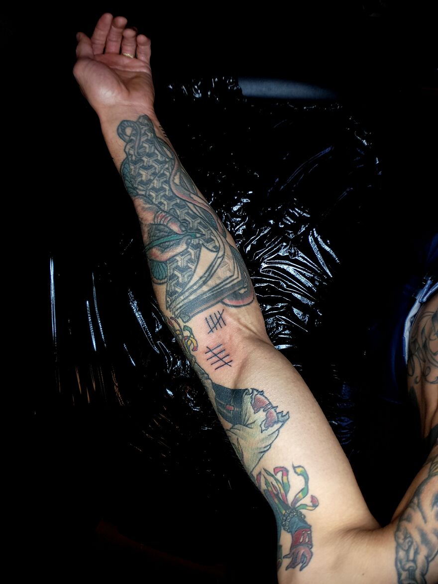 Socially Distanced Tattooing Socially Distanced Tattooing