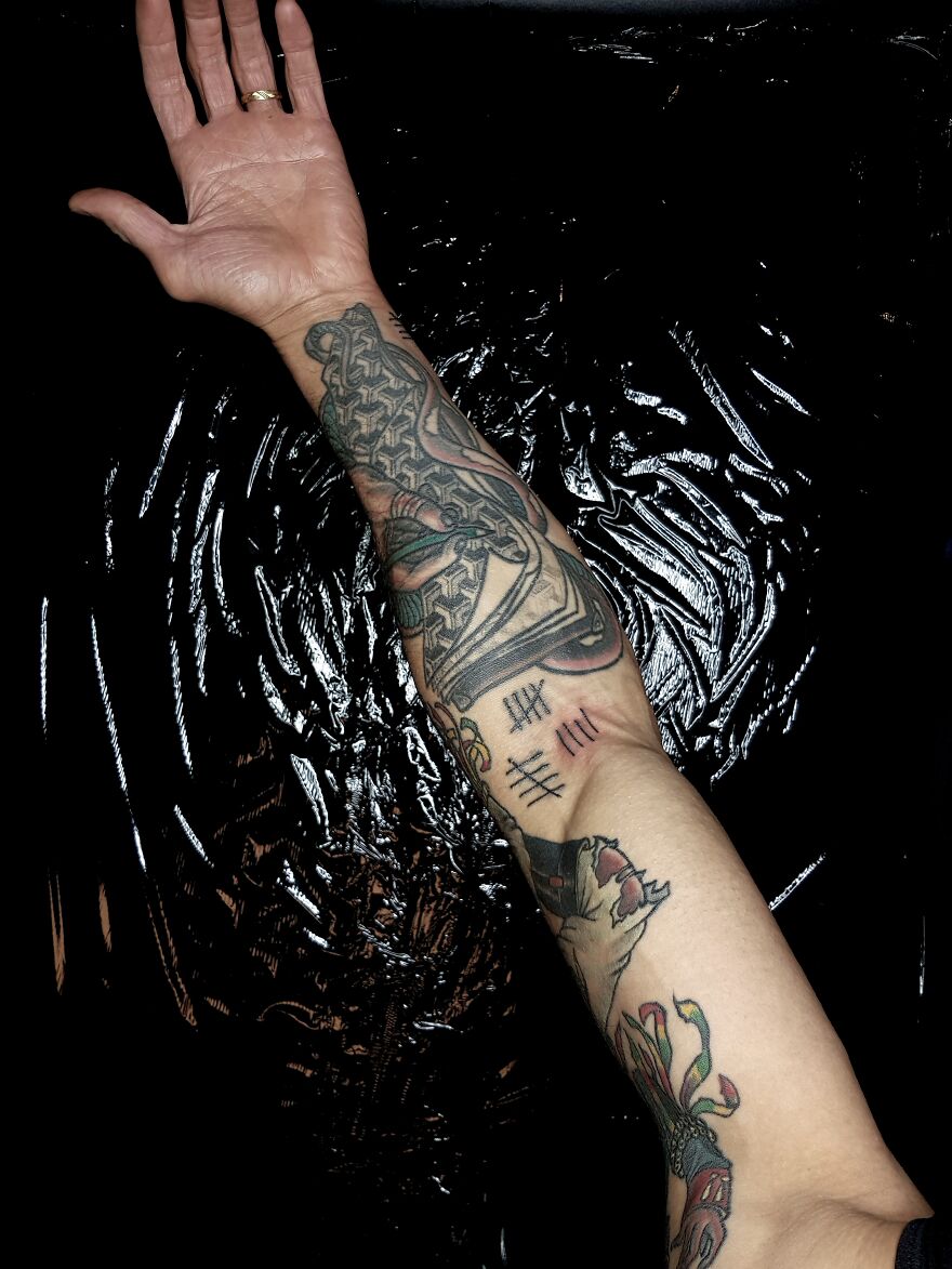 Socially Distanced Tattooing Socially Distanced Tattooing