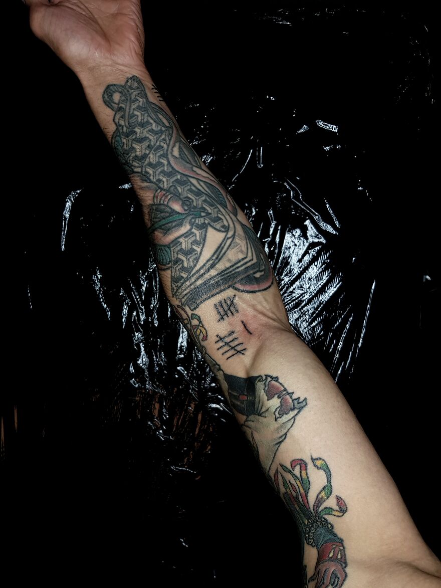 Socially Distanced Tattooing Socially Distanced Tattooing