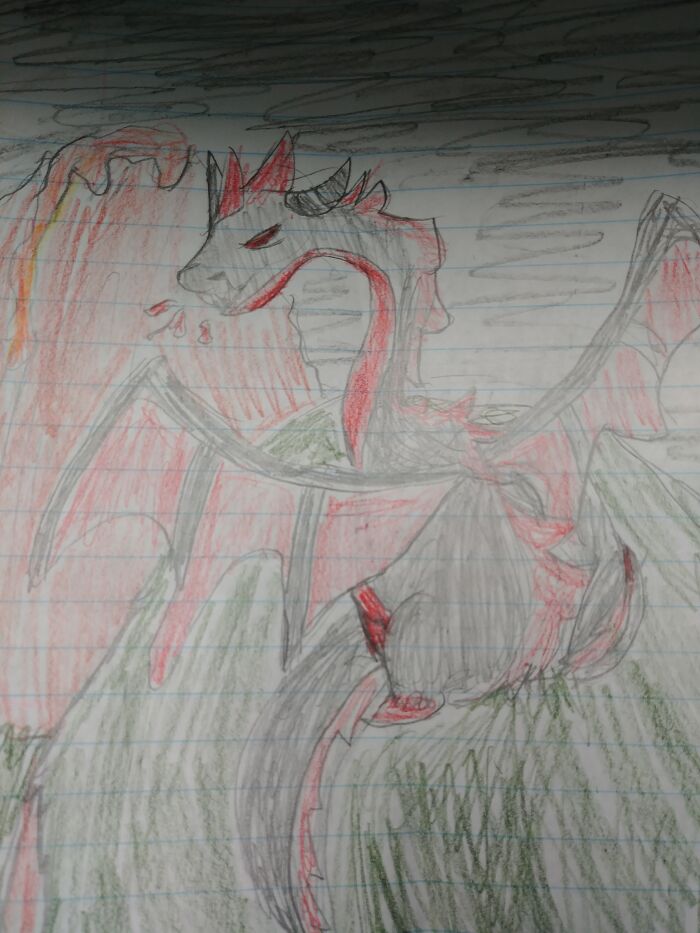 This Is My Very First Dragon Drawing