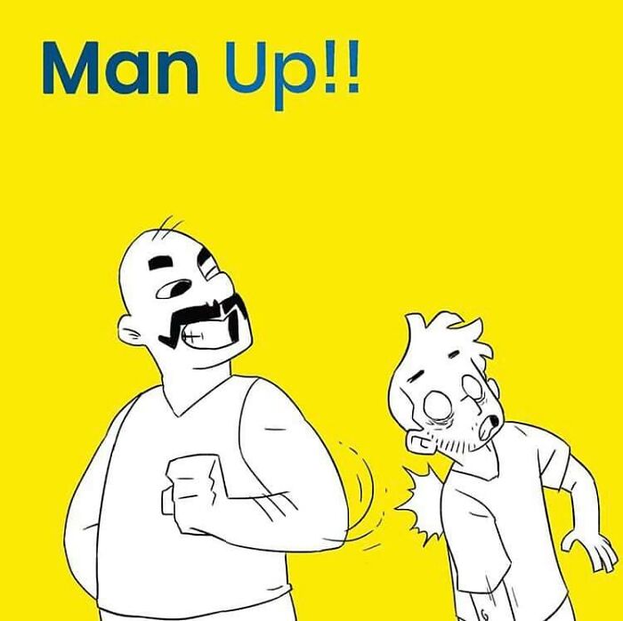 'Things We Should Stop Saying To Men': Illustration About Everyday Toxic Masculinity Goes Viral