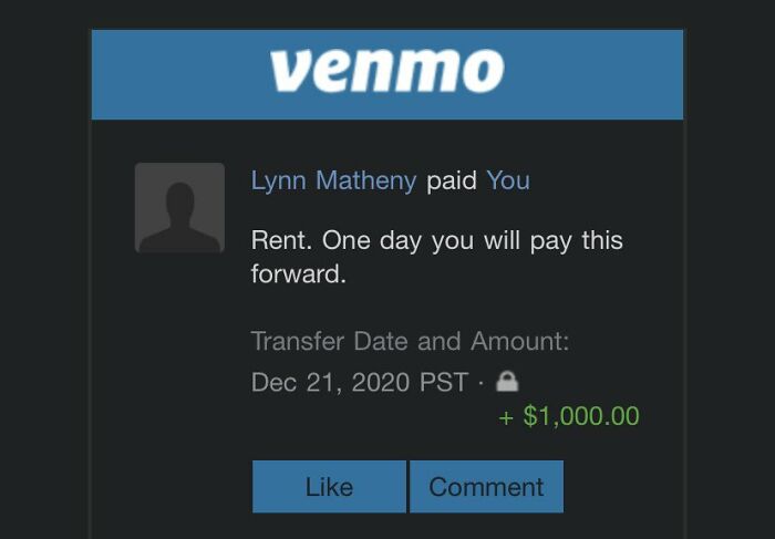 266K People On Twitter Are Praising This Kind Professor Who Venmoed Her Withdrawn Student $1,000 For Rent