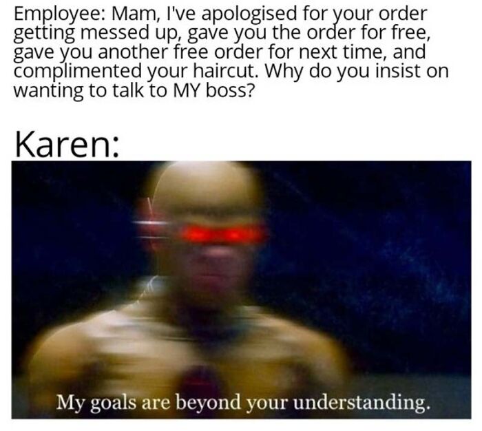 Karen With Super Speed