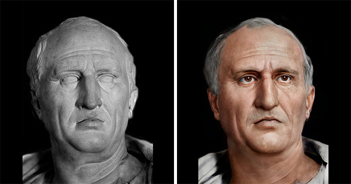 Roman Statesman Marcus Tullius Cicero