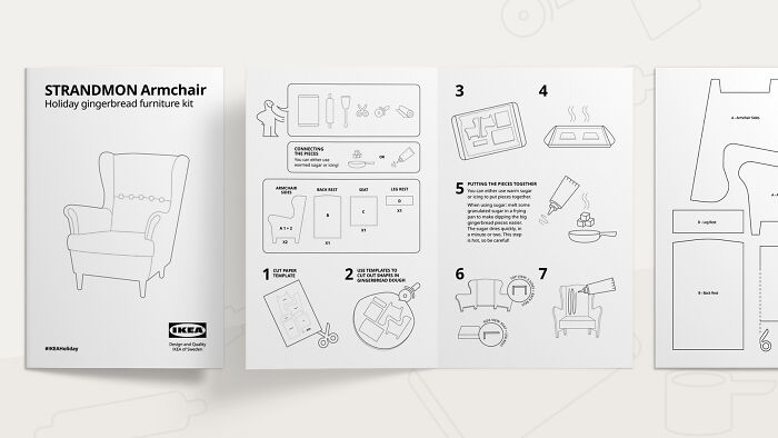 IKEA Releases The Gingerbread Höme Kit That Allows You To Create Miniature Gingerbread Versions Of Their Furniture