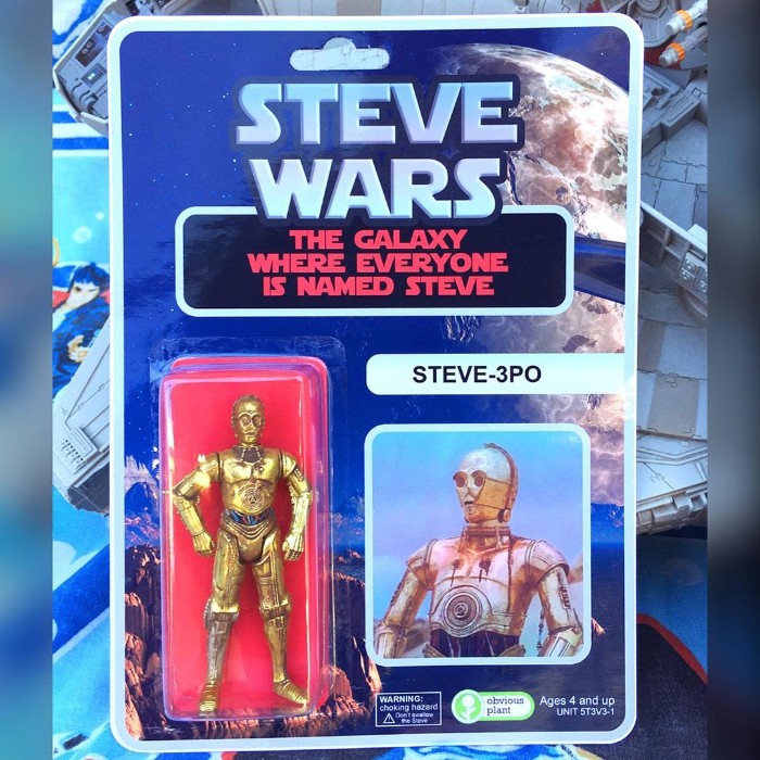 Of All The Names, You Chose Steve