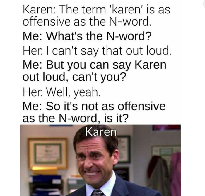 Cursing Karen