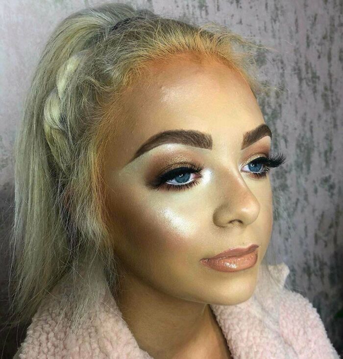 Really Work That Orange Into The Hairline X