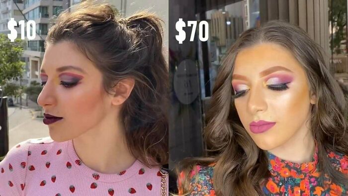 Saw This On One Of Those Youtube Channels Comparing Cheap-Expensive Makeup. Idk What To Say