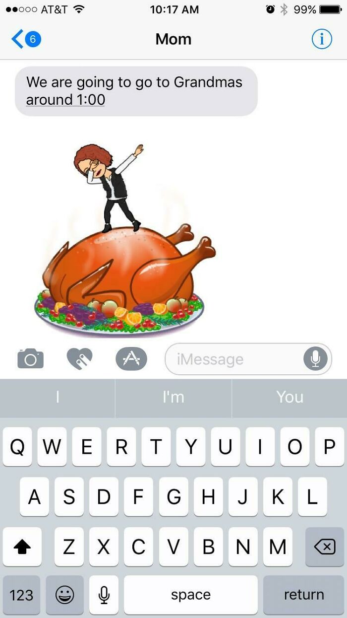 My Mom Discovered Bitmoji's The Other Day