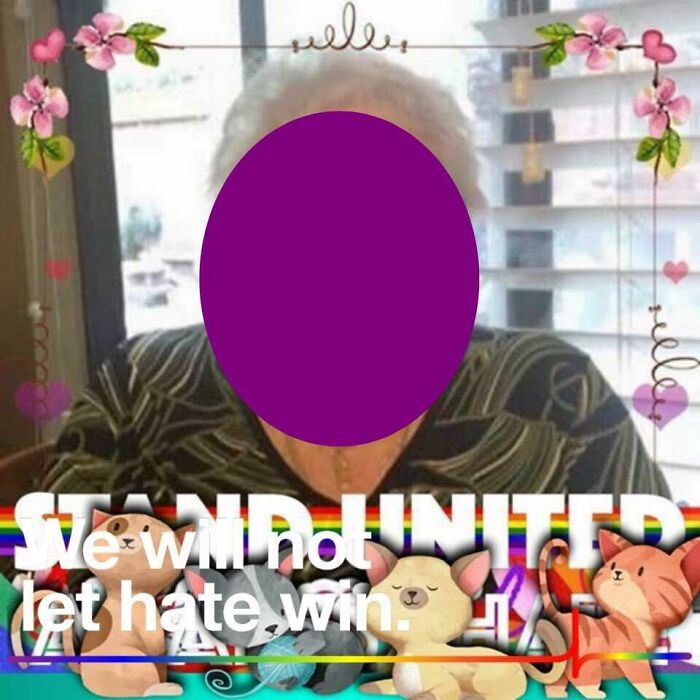 Grandma Is Up To 8 Stacked Profile Pic Filters Now. How Far Will She Go?