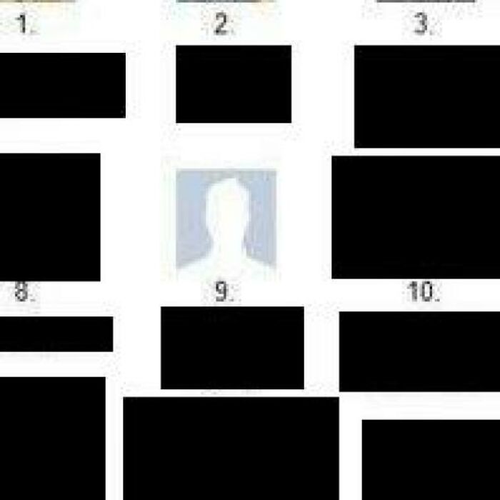 My Grandma's Profile Picture Is A Cropped Screencap Of Her In Someone's Friends Ranking, In Which She Has No Profile Picture