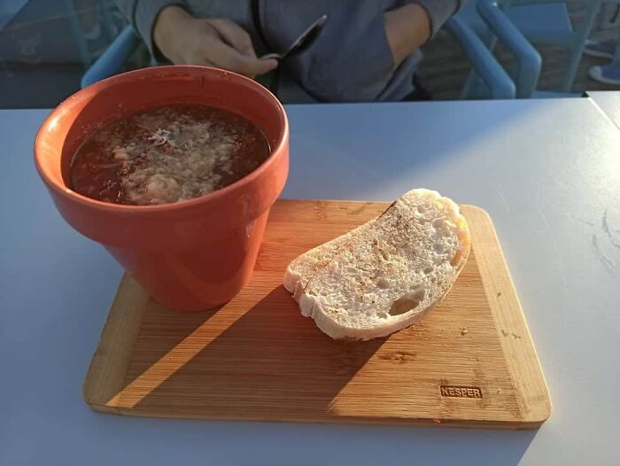 A Friend Of Mine Sent Me A Pic Of His Chili Soup